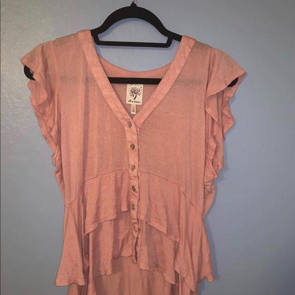 Pink flowy top - Picture 3 of 4